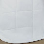 Kit: 1 Cobre-leito Queen + 2 Porta-travesseiros Percal 200 fios - Vita Branco - Dui Design