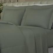 Edredom Casal Percal 200 fios - Vita Confrei - Dui Design
