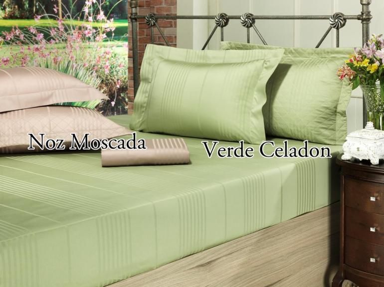 Porta-travesseiro avulso Cetim 300 fios 100% Algodo - Vitorios - Dui Design
