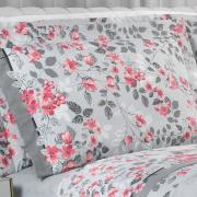 Jogo de Cama King 150 fios - Viviane Cinza - Dui Design