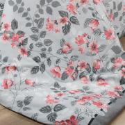 Edredom Queen 150 fios - Viviane Cinza - Dui Design