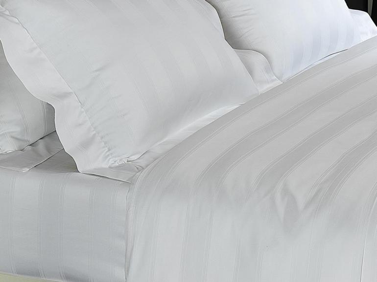 Jogo de Cama Queen Cetim de Algodo 400 fios - Voyage Branco - Dui Design