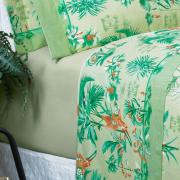 Jogo de Cama Casal 150 fios - Waikiki Menta - Dui Design