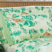 Jogo de Cama Casal 150 fios - Waikiki Menta - Dui Design