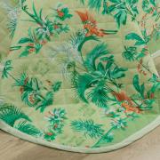 Enxoval Casal com Cobre-leito 7 pe�as 150 fios - Waikiki Menta - Dui Design