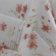Enxoval Solteiro com Edredom 4 peas Percal 180 fios 100% Algodo - Yolanda Coral - Dui Design