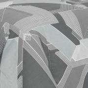 Edredom Solteiro 150 fios - Zac Grafite - Dui Design